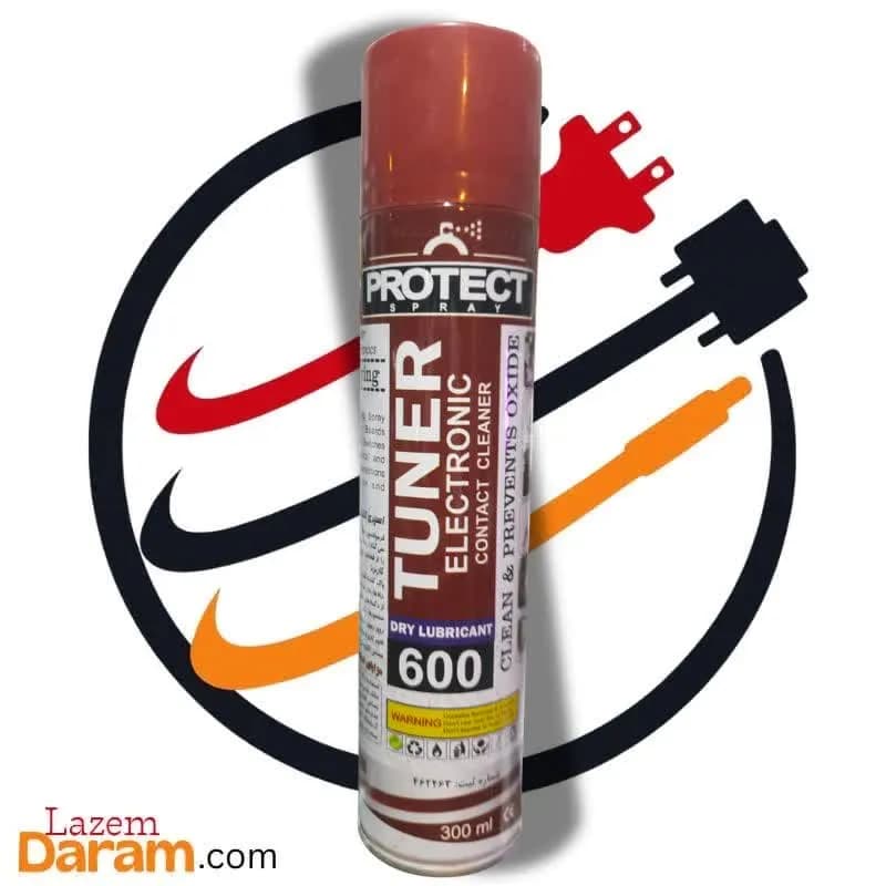 اسپری کنتاکت شوی خشک پروتکت (Protect) مدل Tuner 600 حجم ۳۰۰ میلی‌لیتر