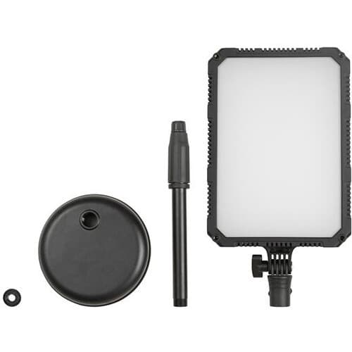 کیت پنل نور ثابت ال ای دی نانلایت مدل Nanlite Compac 24B و پایه رومیزی