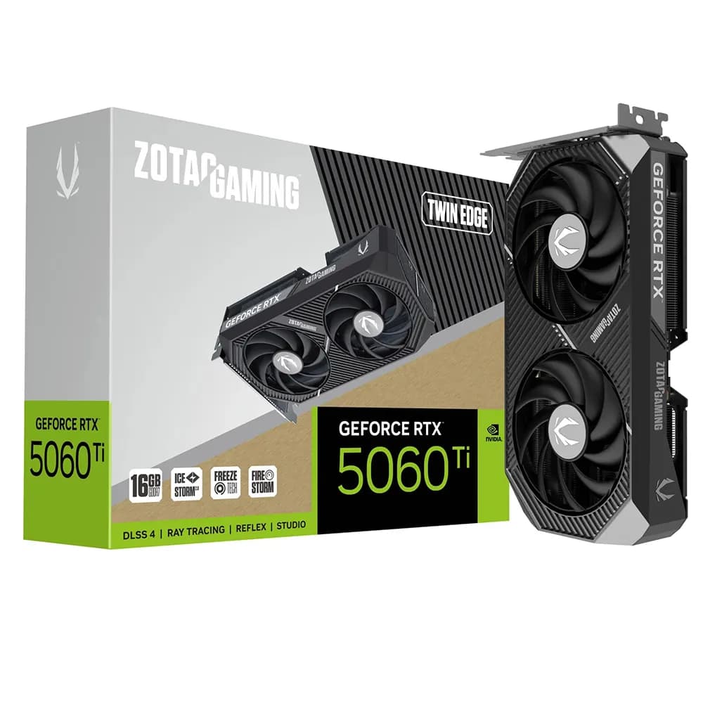 کارت گرافیک زوتک RTX 5060 Ti Twin Edge 16GB