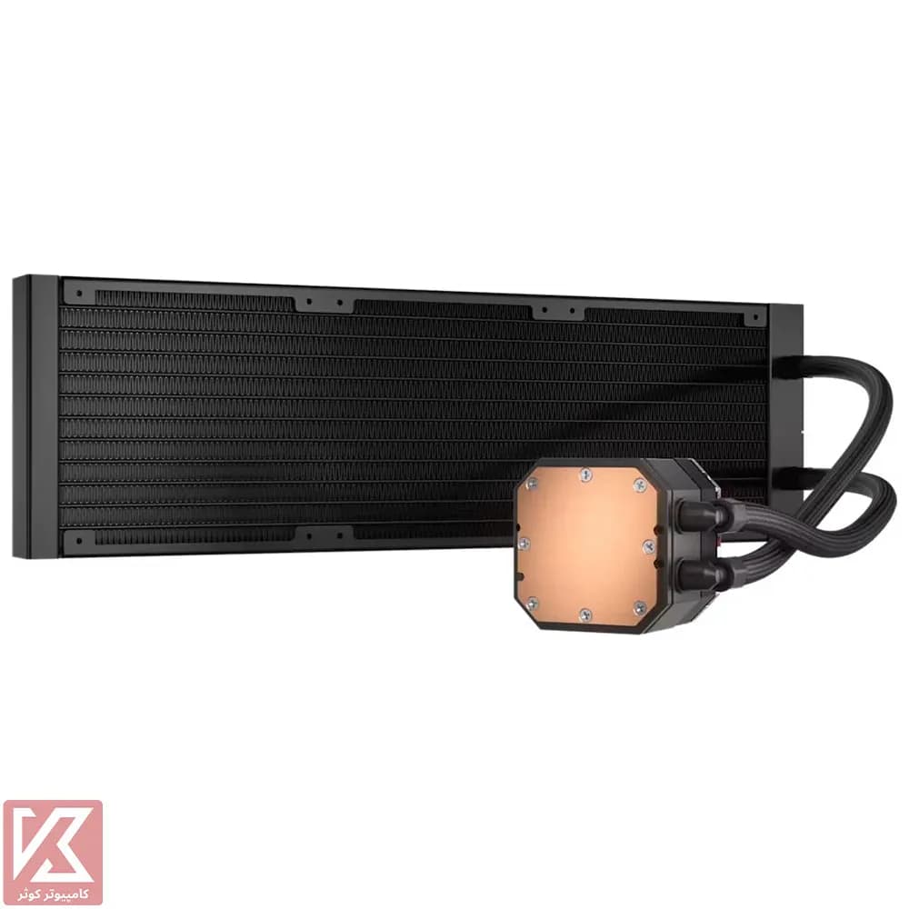 خنک کننده پردازنده سفید کورسیر iCUE H150i ELITE CAPELLIX XT — تصویر ۹