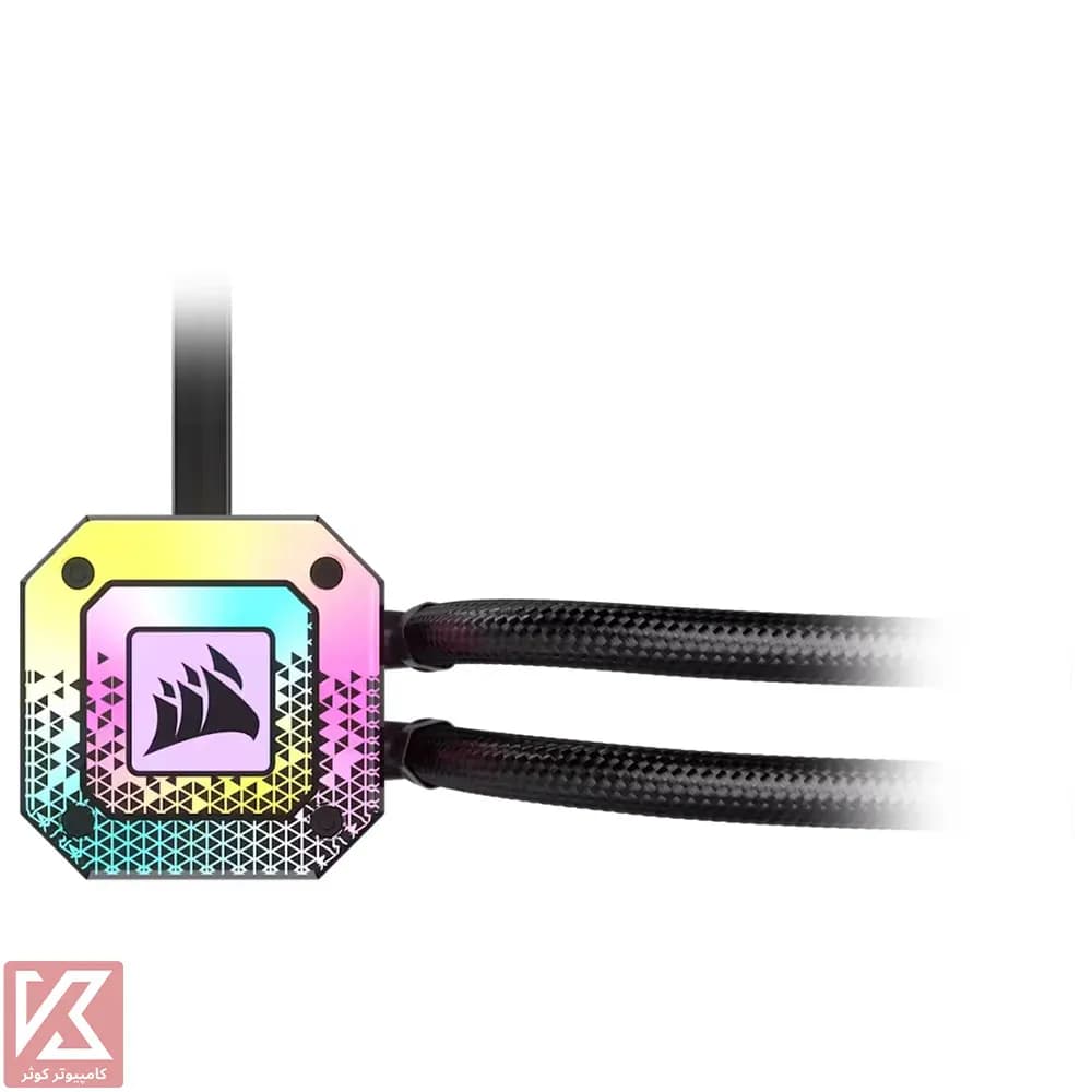 خنک کننده پردازنده سفید کورسیر iCUE H150i ELITE CAPELLIX XT — تصویر ۱۰