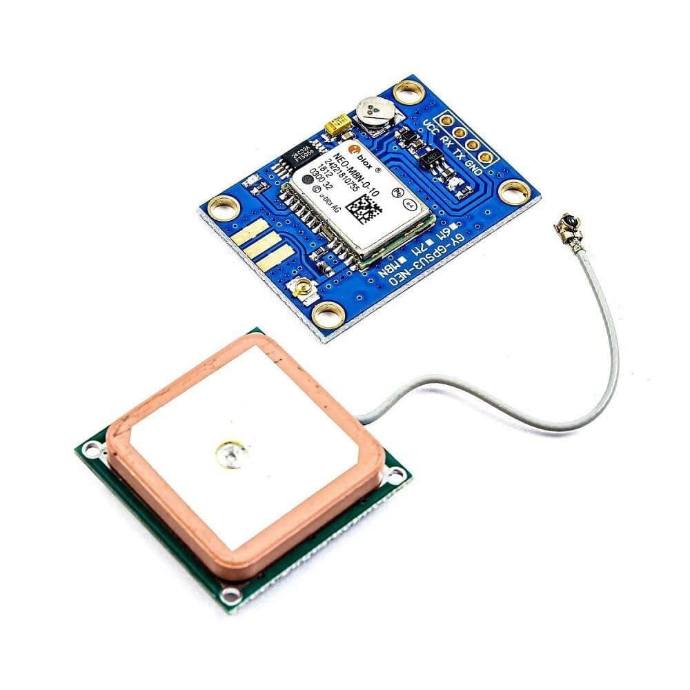 ماژول Ublox-NEO-M8M GPS به همراه آنتن (ورژن ۲)