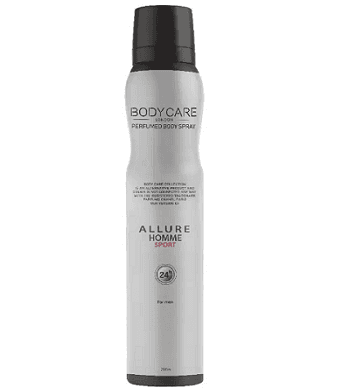 بادی کر اسپری بدن مردانه آلور هوم اسپرت (Body Care Allure Homme Sport For Men 200 ml)