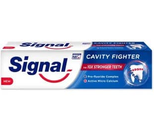 خمیر دندان ضد پوسیدگی مدل CAVITY FIGHTER سیگنال