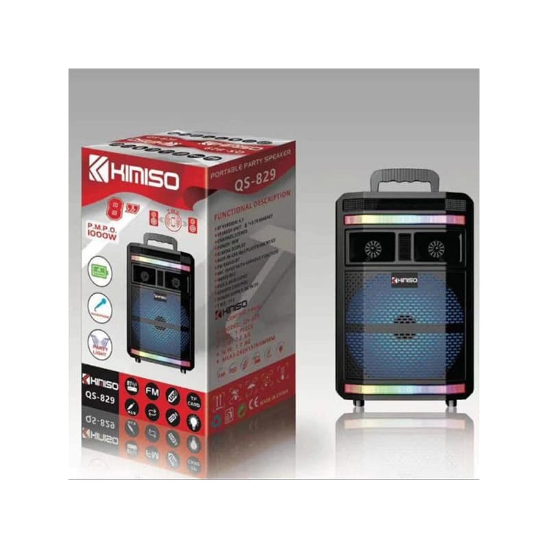 اسپیکر بلوتوثی کیمیسو – KIMISO QS829 — تصویر ۲