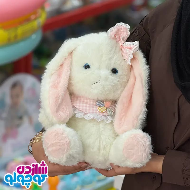 عروسک خرگوش پاپیون به سر اورجینال — تصویر ۳