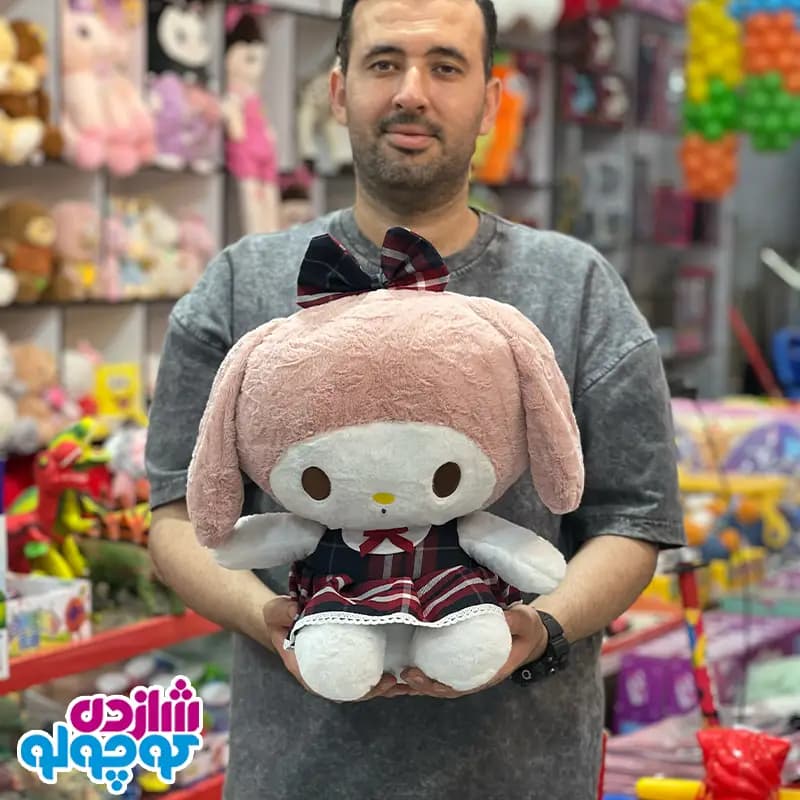 عروسک ملودی لباس چهارخونه اورجینال