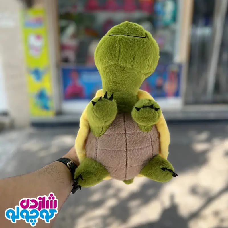 عروسک لاکپشت پولیشی خوابیده اورجینال — تصویر ۵