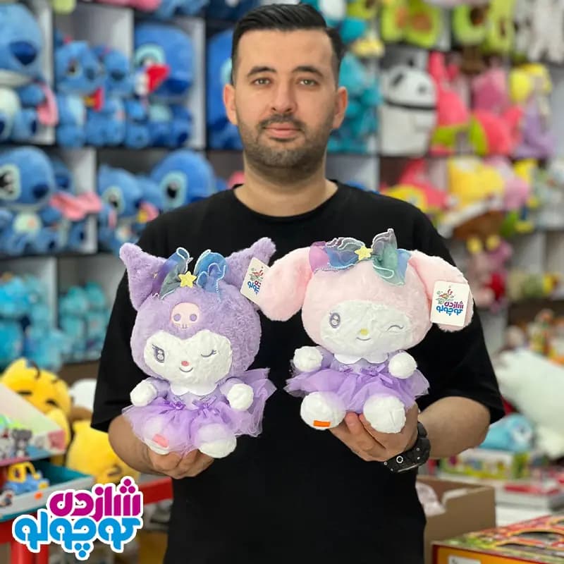 عروسک کرومی و ملودی بنفش اورجینال