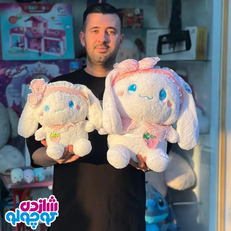 عروسک سینامورول Cinnamoroll تل دار — تصویر ۲