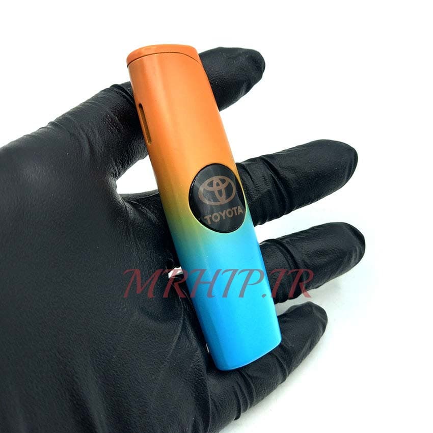فندک الکتریکی شارژی مدل پلاسما دورنگ تویتا کد a140087 — تصویر ۳