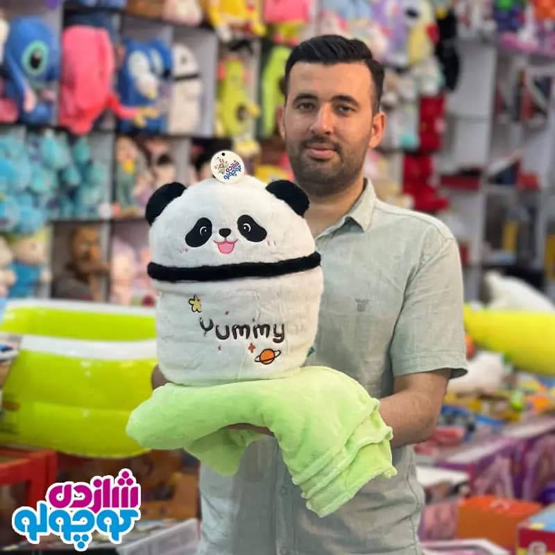 عروسک بالشتی پاندا پتودار اورجینال — تصویر ۴