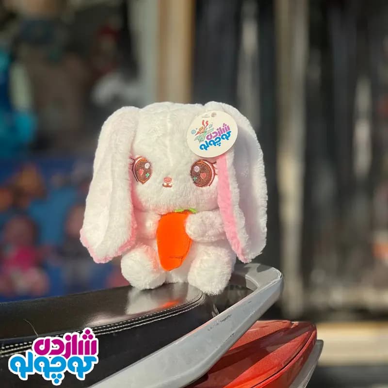 عروسک خرگوش چشم قلبی اورجینال — تصویر ۸