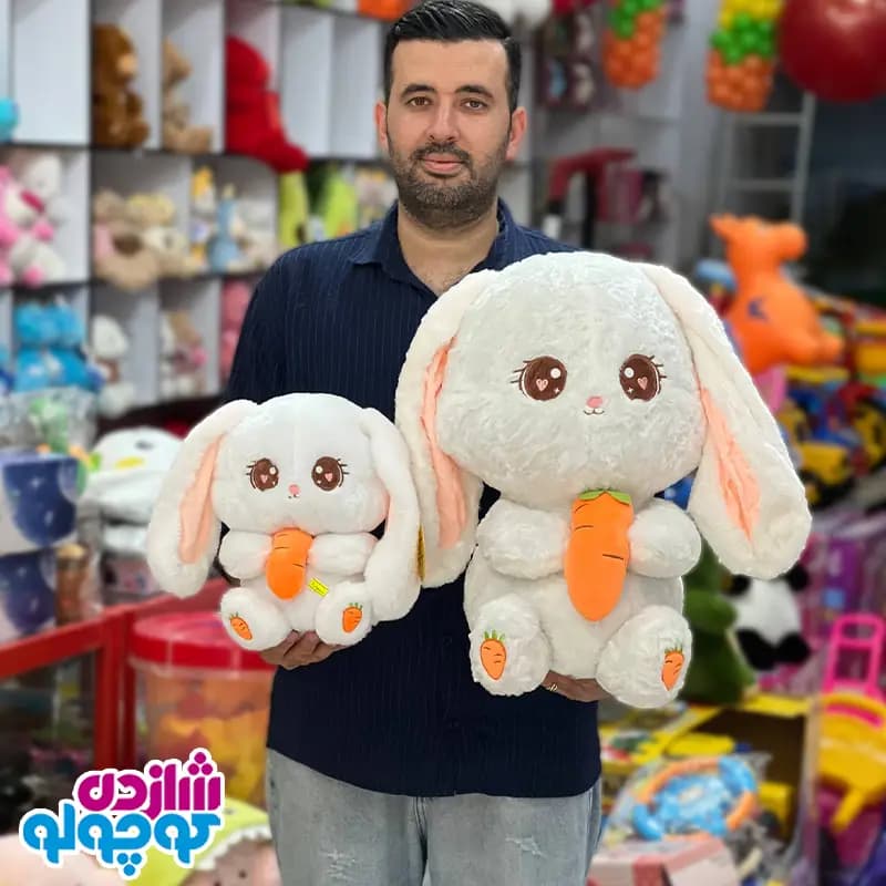 عروسک خرگوش چشم قلبی اورجینال — تصویر ۲