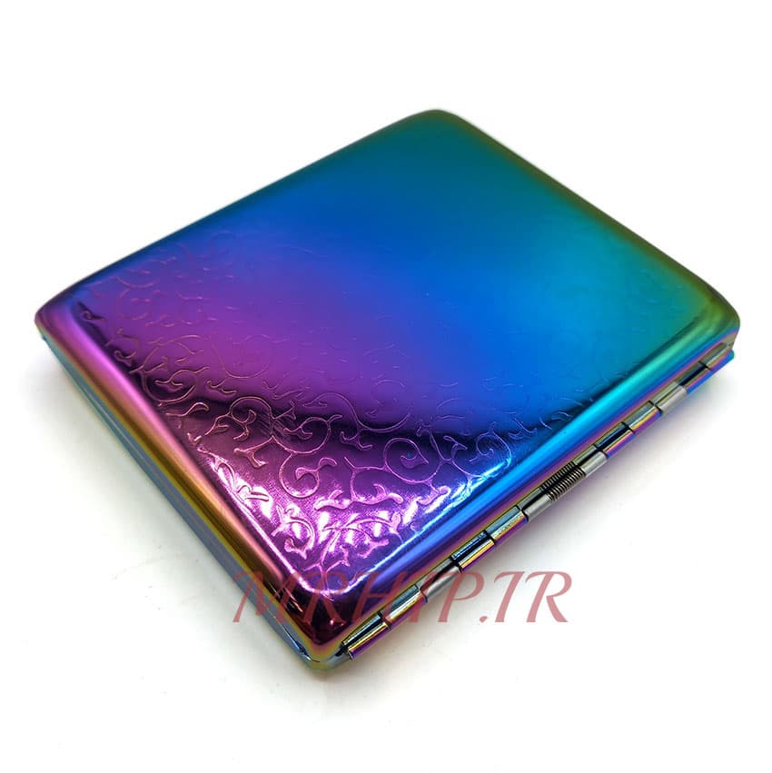 جاسیگاری استیل هفت رنگ کد a210052