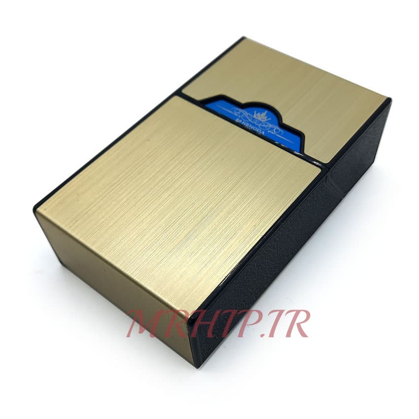 جاسیگاری فندک دار بژ کد a210031