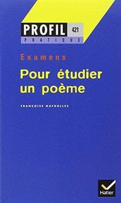 کتاب Profil Pour etudier un poeme
