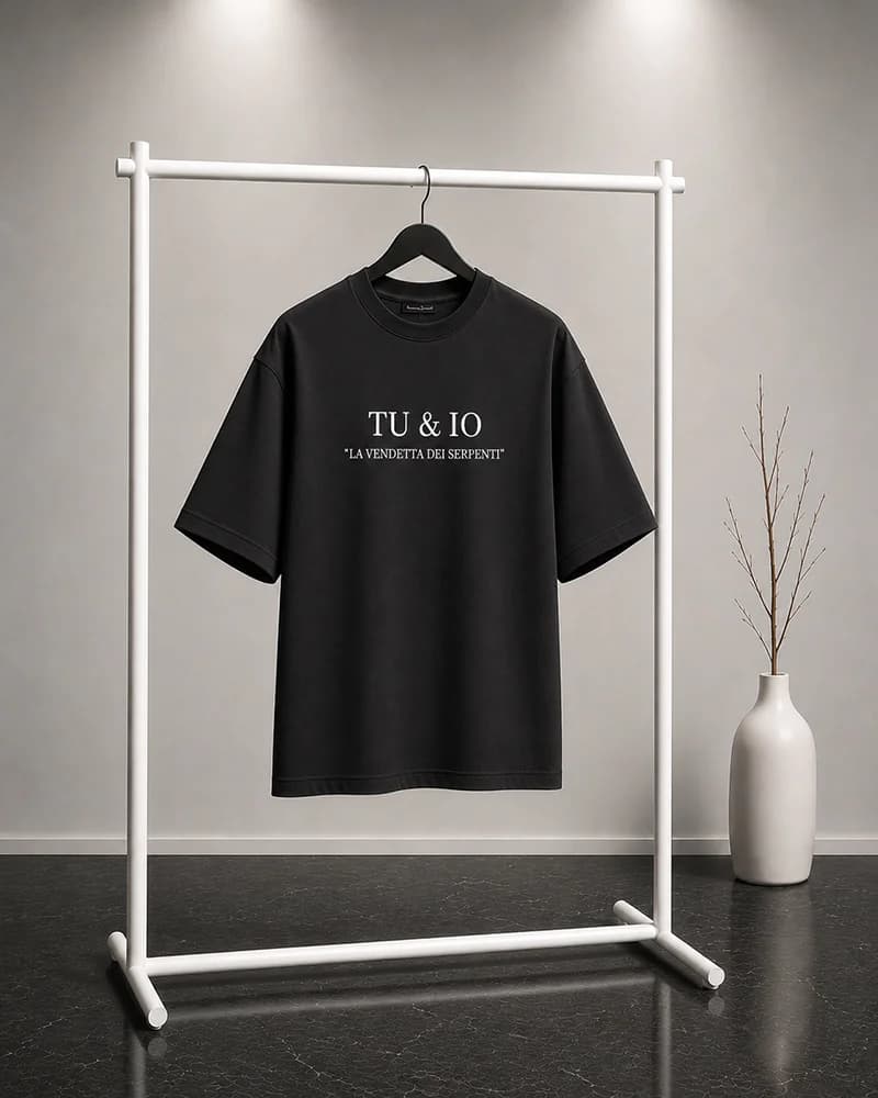 تیشرت 171304 TU&IO مشکی