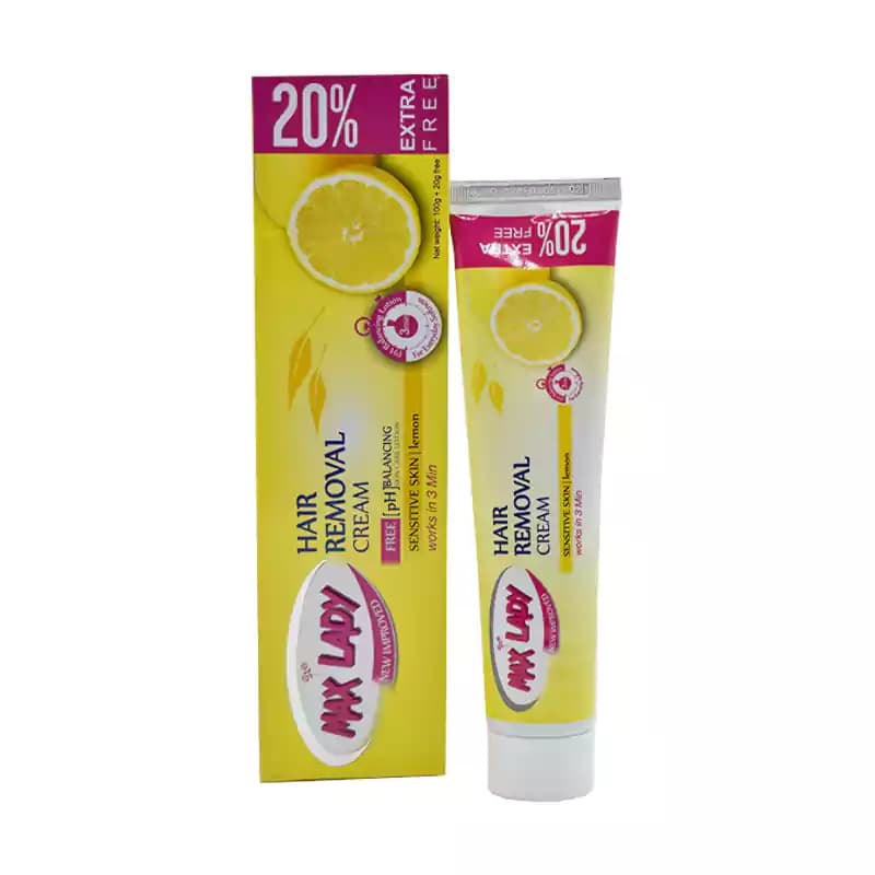 کرم مو بر فوری مکس لیدی همراه با لوسیون بعد از شیو MAX LADY HAIR REMOVER — تصویر ۵