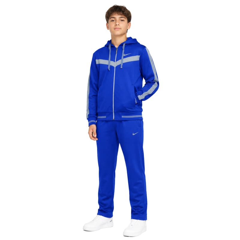 ست سویشرت و شلوار گرمکن بچگانه نایک مدل DS-Dri Fit-5E0534 آبی تیره — تصویر ۳