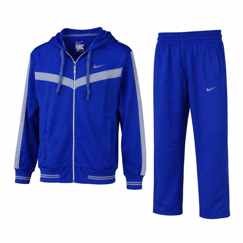 ست سویشرت و شلوار گرمکن بچگانه نایک مدل DS-Dri Fit-5E0534 آبی تیره — تصویر ۵
