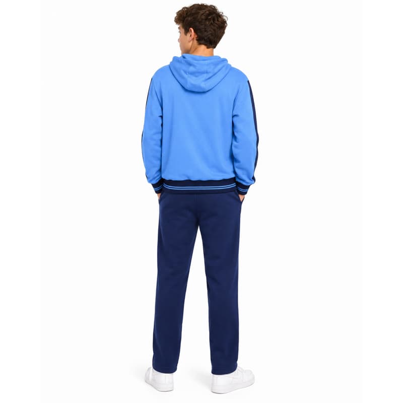 ست سویشرت و شلوار گرمکن بچگانه نایک مدل DS-Dri Fit-5E0534 آبی روشن — تصویر ۴