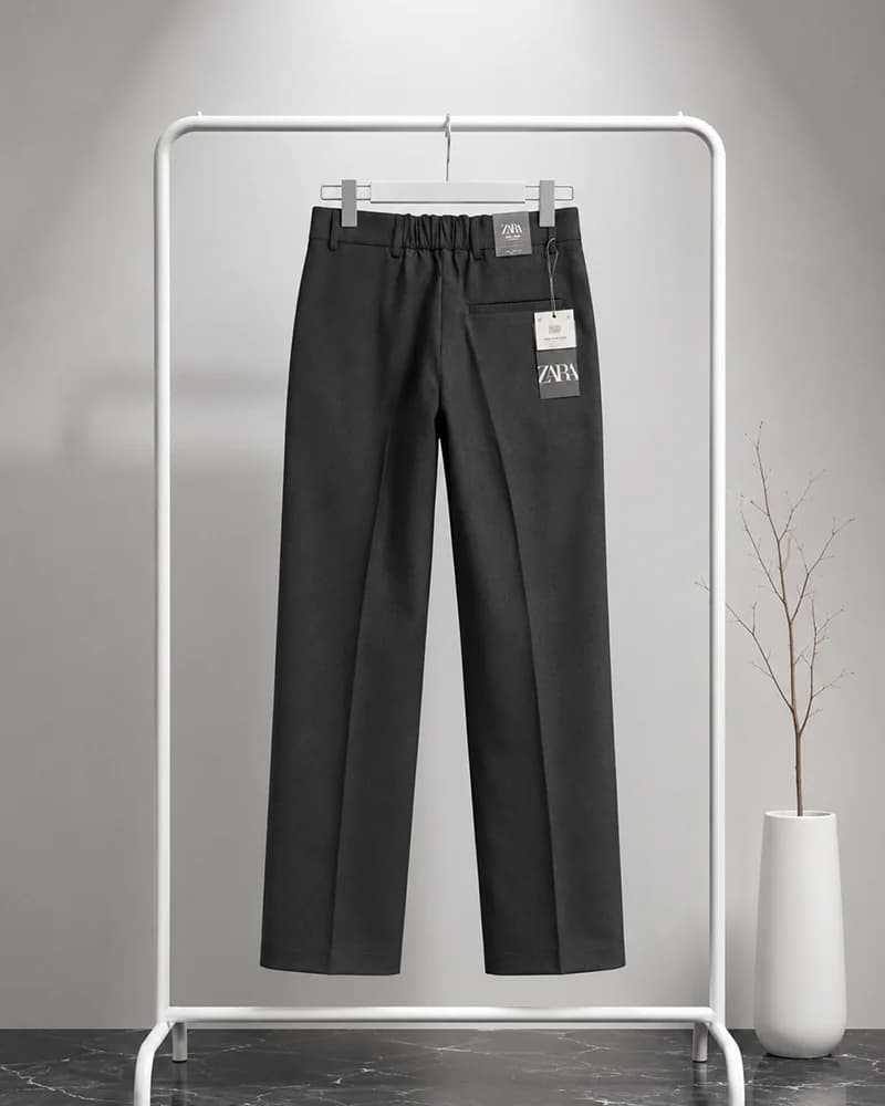 شلوار 5751 ZARA مشکی — تصویر ۳