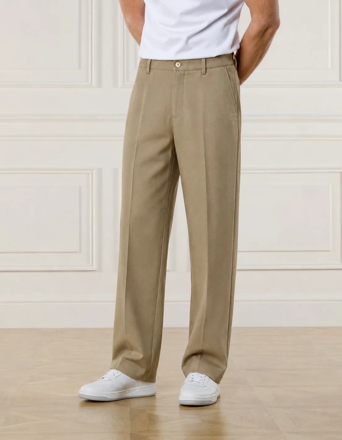 شلوار 5753 ZARA نسکافه‌ای
