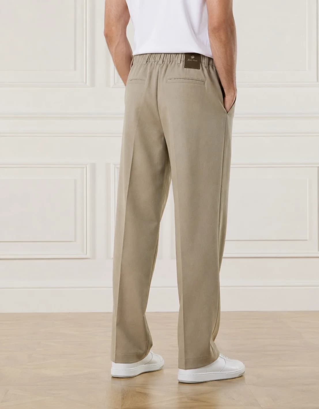 شلوار 5753 ZARA نسکافه‌ای — تصویر ۲