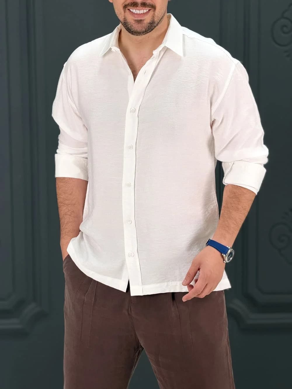 پیراهن 031642 VICO سفید