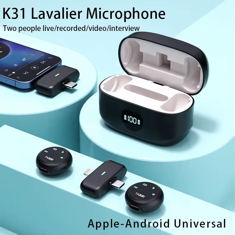 میکروفون بی‌سیم K31 Pro — تصویر ۳