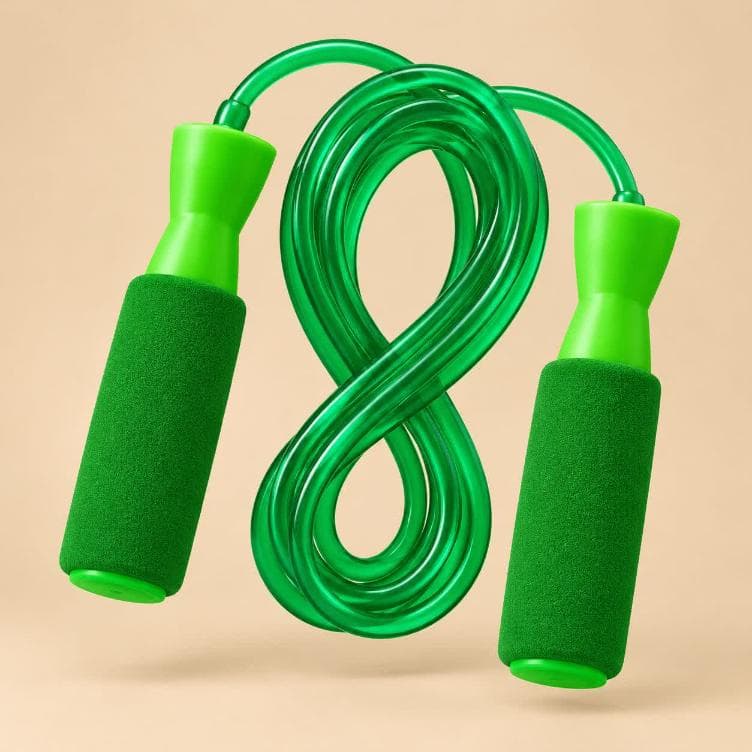 طناب ورزشی JUMP ROPE دسته فومی کد 02 — تصویر ۲