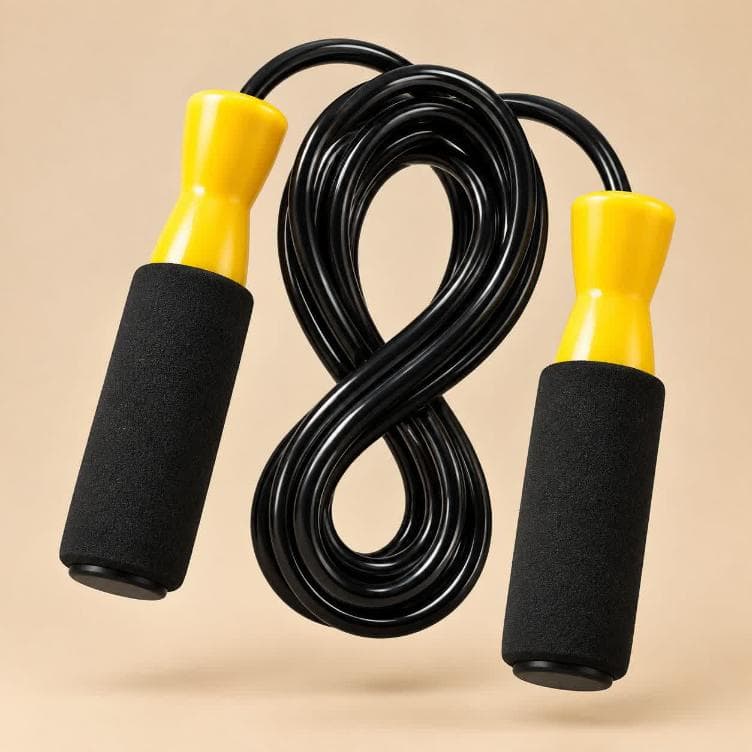 طناب ورزشی JUMP ROPE دسته فومی کد 02 — تصویر ۳