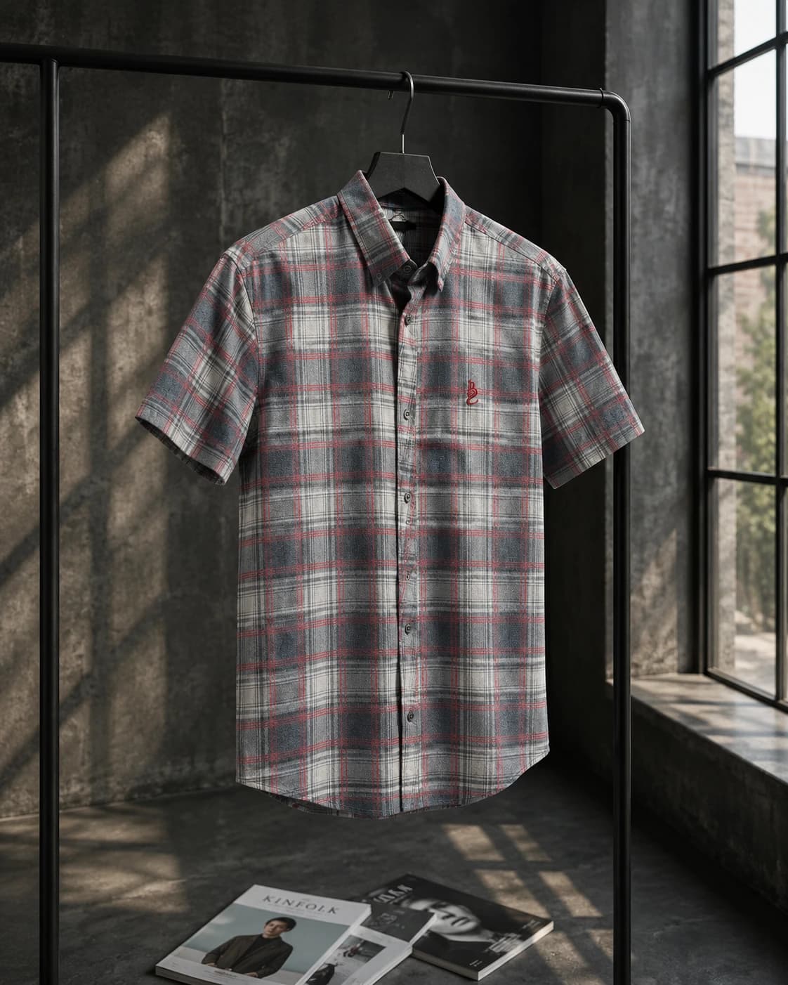 پیراهن 040306 BURBERRY خاکستری
