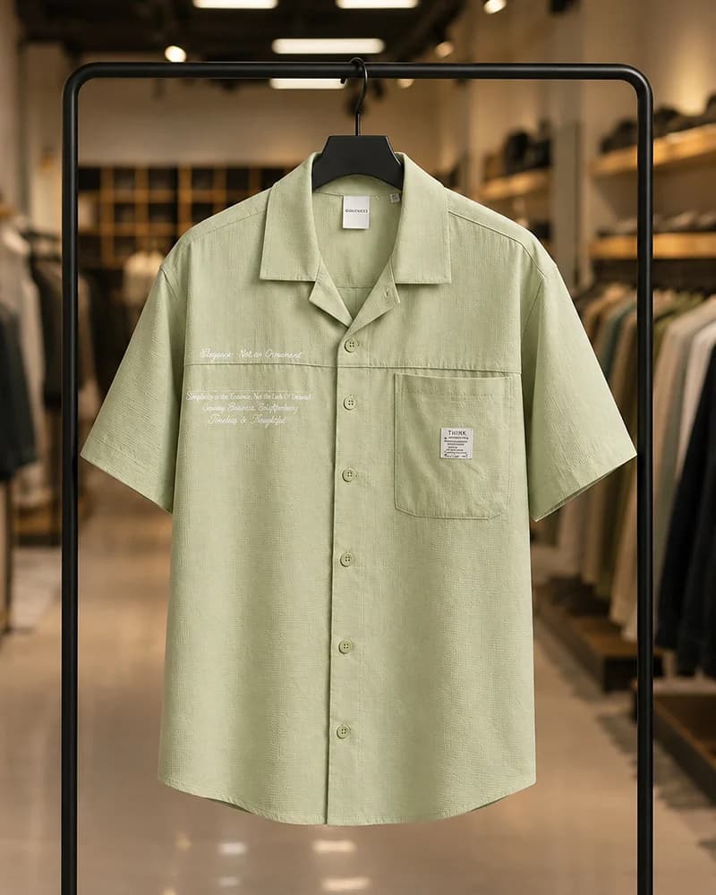 پیراهن 040903 BALENCIAGA سبز دریایی