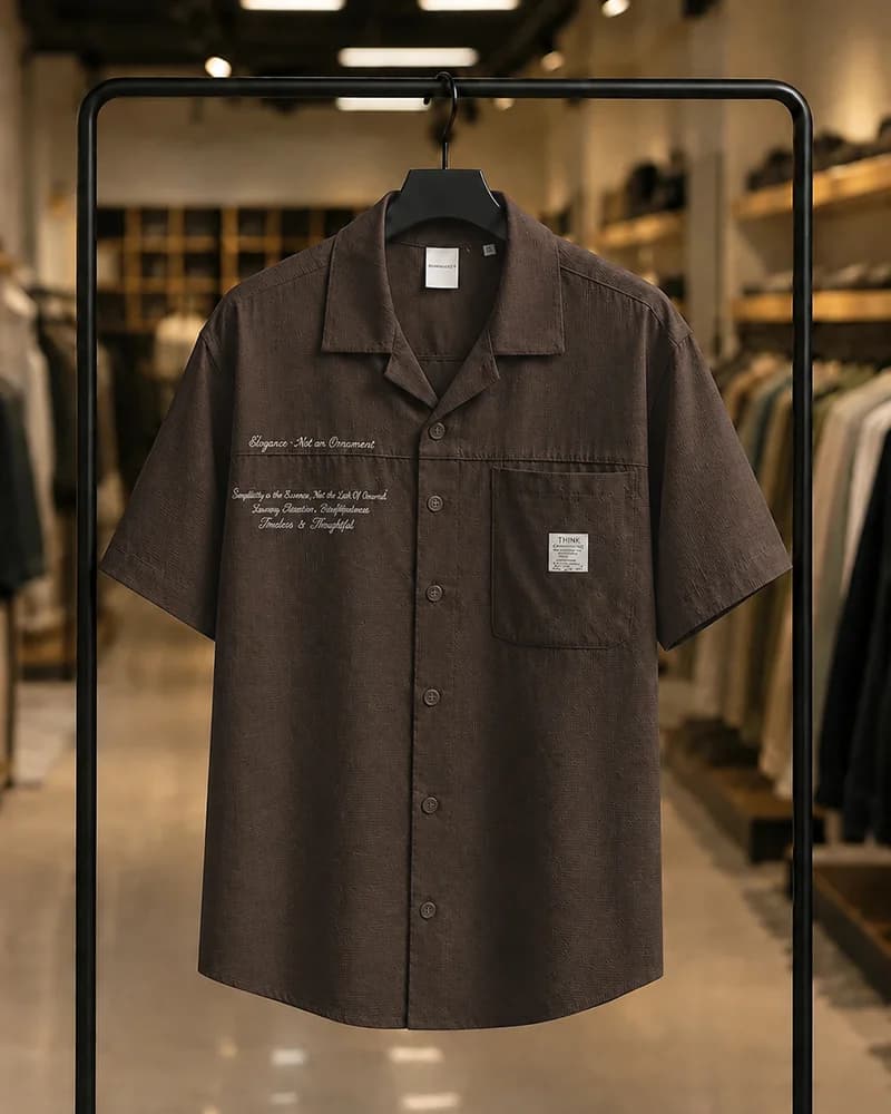 پیراهن 040903 BALENCIAGA موکا