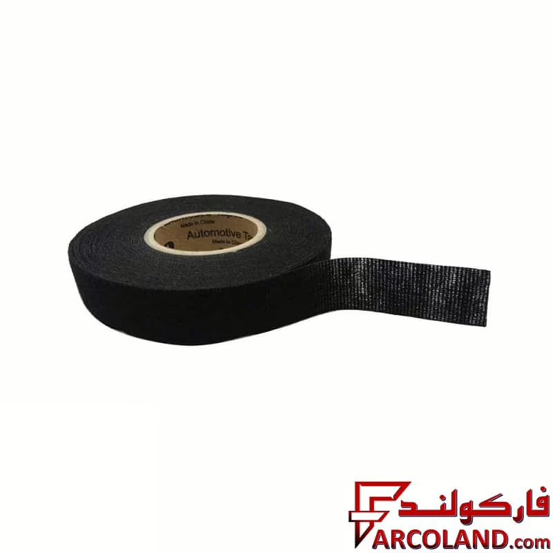 چسب پارچه ای نسوز مناسب سیم کشی خودرو بسته 200 عددی — تصویر ۳
