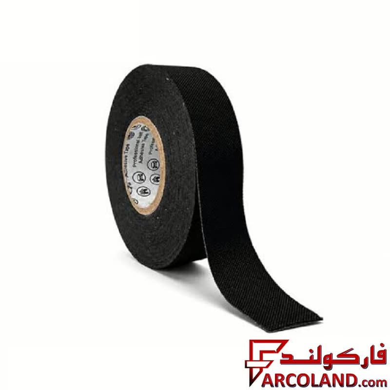 چسب پارچه ای نسوز مناسب سیم کشی خودرو بسته 200 عددی — تصویر ۲