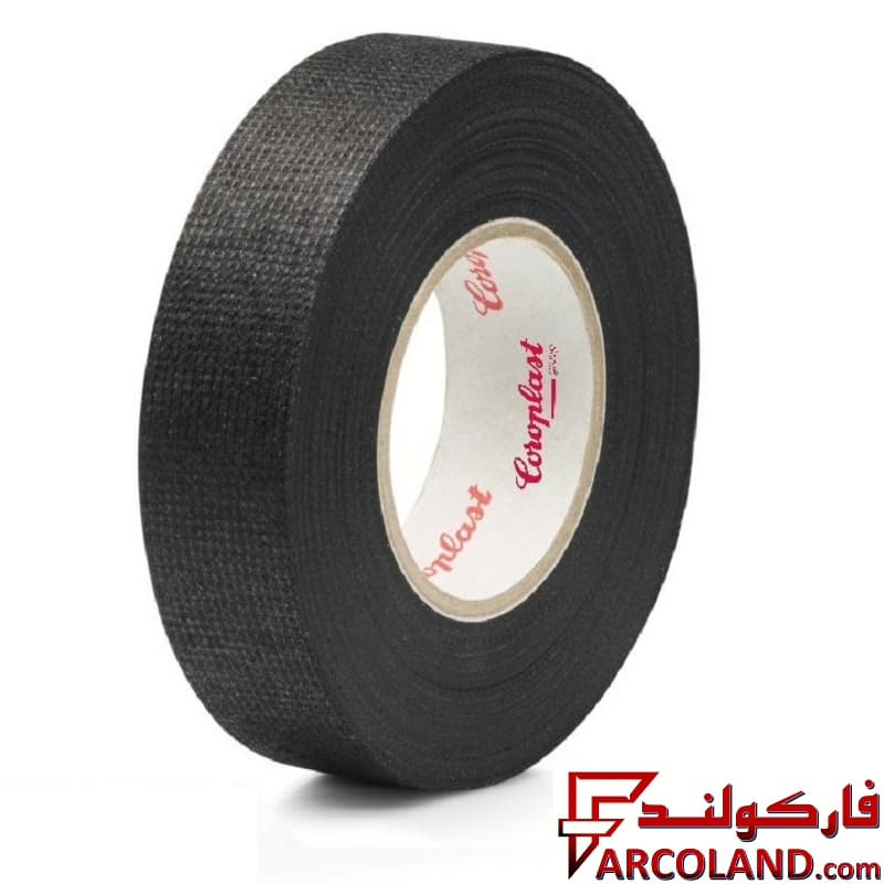 چسب پارچه ای نسوز مناسب سیم کشی خودرو بسته 50 عددی — تصویر ۲