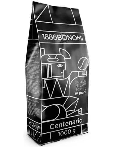 دانه قهوه چنتناریو بونومی مشکی 1کیلویی Bonomi Centenario Coffee Beans