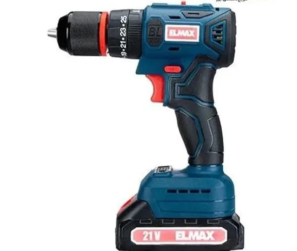 دریل شارژی چکشی المکس لیتیوم 21 ولت مدل C.D 1710