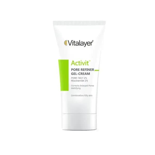 کرم ژل جمع‌کننده منافذ باز ویتالیر مدل Cream-Gel