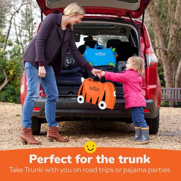چمدان کودک طرح ببر ترانکی Trunki — تصویر ۶