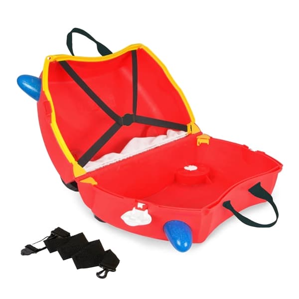 چمدان کودک طرح آتش‌نشانی ترانکی Trunki — تصویر ۲