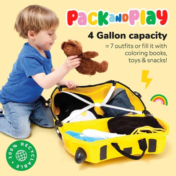 چمدان کودک طرح زنبور ترانکی Trunki — تصویر ۴
