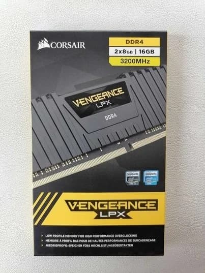 رم Corsair Vengeance LPX – ظرفیت 16 گیگابایت – DDR4 – فرکانس 3200 مگاهرتز – CL16 — تصویر ۴