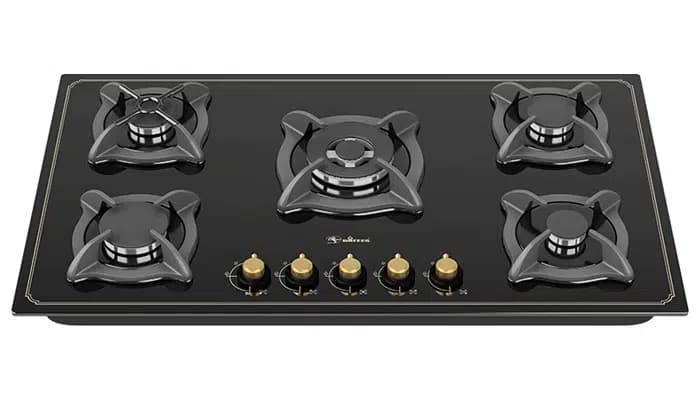 اجاق گاز صفحه ای داتیس 5 شعله مدل DG535