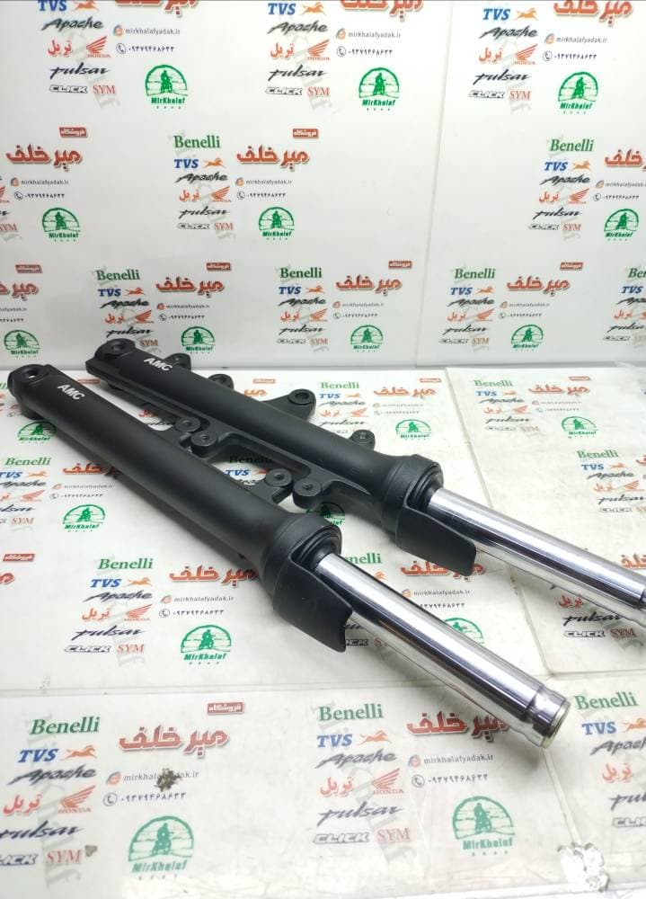کمک جلو کامل موتور یاماها طرح ایروکس جدید نیوفیس nvx نیرو موتور گالکسی قطر 26 درجه 1 (جفتی)
