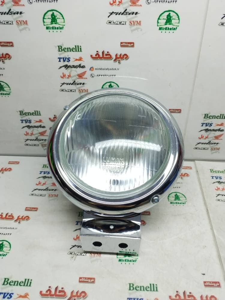 بلوری چراغ جلو کامل موتور اونجر 200 و 220 اصلی