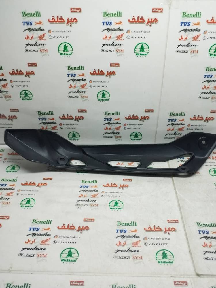 محافظ (قاب کاور فلاپ) اگزوز موتور بنلی 150 جدید و 250 تک سیلندر جدید نیوفیس اصلی — تصویر ۲